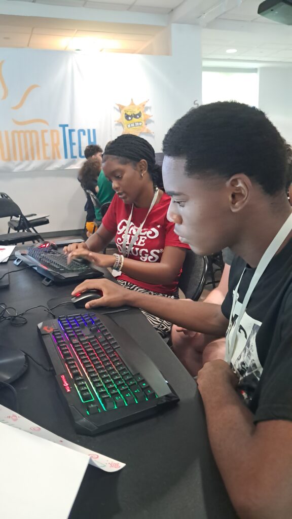 Ethan Lothian and Tavia Thompson designed School Manager to address administrative needs in Jamaican schools.