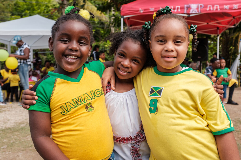 Jamaica Day School children